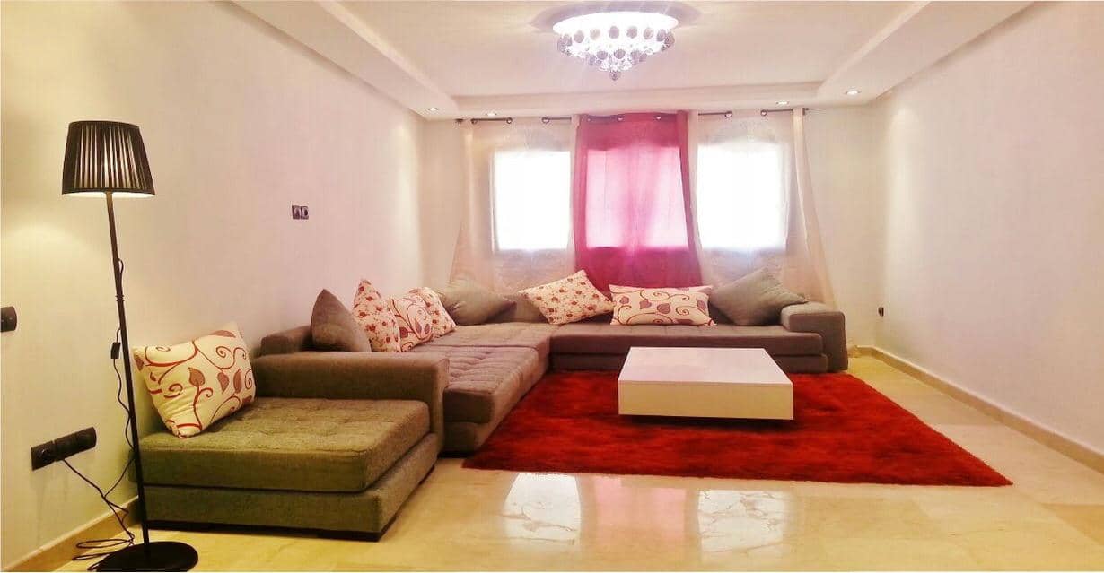 Vente joli appartement meublé à Casablanca racine
